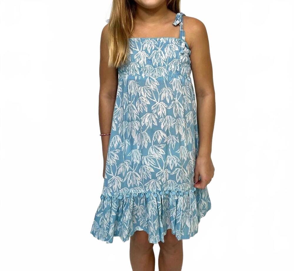 NEW KHUSH olivia dress in canopy aqua